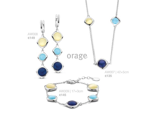 Hanger met Ketting - Orage Silver Jewellery | (Ag) Orage Zilver