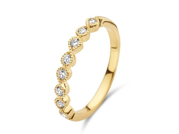 Ring alliance briljant - 18kt Geelgoud | COLLECTION VANSCHOENWINKEL