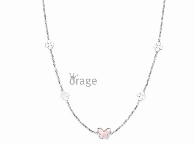 Oorbellen kinder afhanger - Orage Kids Silver | (Ag) Orage Zilver