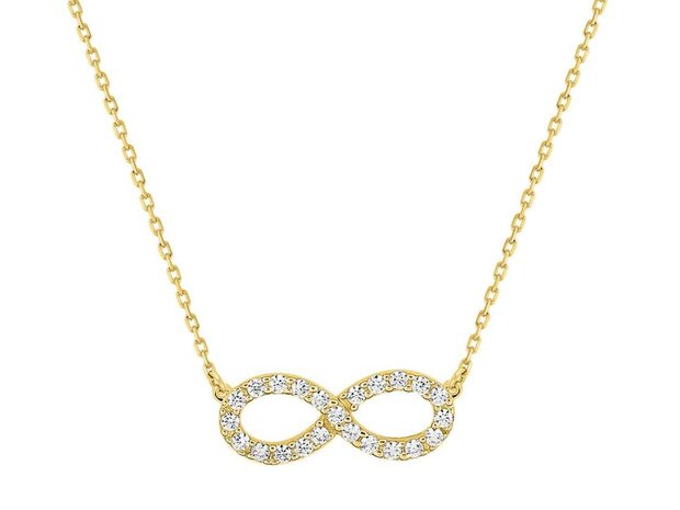 Hanger met Ketting - 18kt Geelgoud | COLLECTION VANSCHOENWINKEL