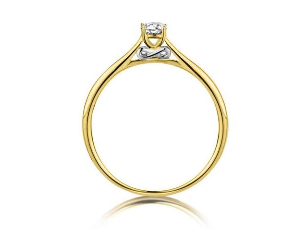 Ring Solitaire briljant - DULCI NEA 18K | DULCI NEA JEWELS