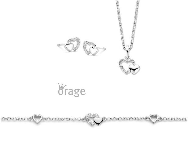 ARMBAND ZIRCONIA - Orage Kids Silver | (Ag) Orage Zilver