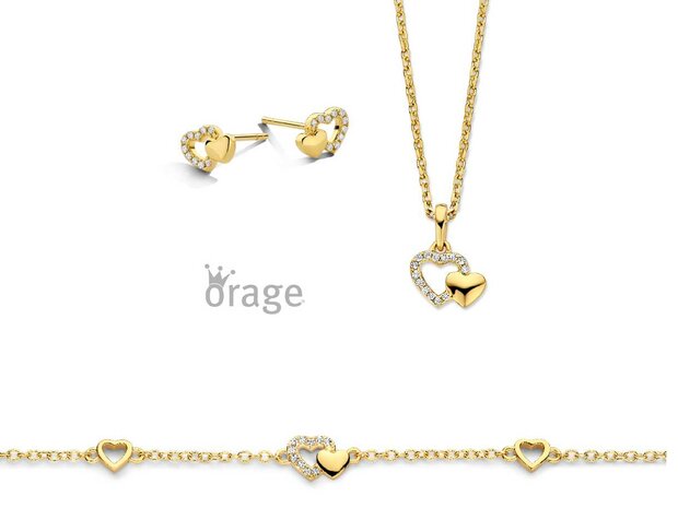 ARMBAND ZIRCONIA - Orage Juwelen | (Ag) Orage Zilver