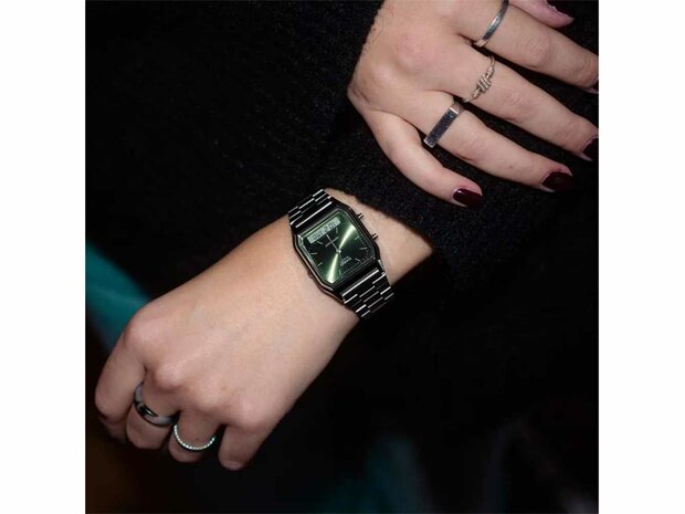 CASIO Vintage - Metal-Resin-Chrom&eacute;-messing