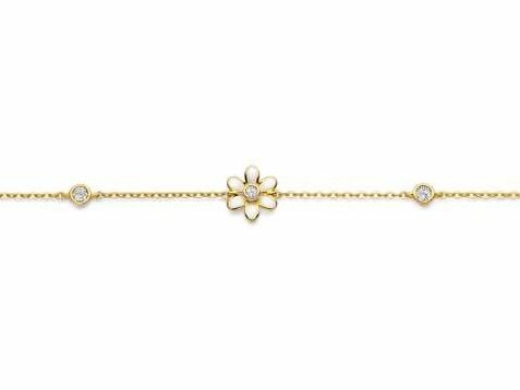 ARMBAND FANTASIE - 9kt Geelgoud | (Ag) Orage Zilver