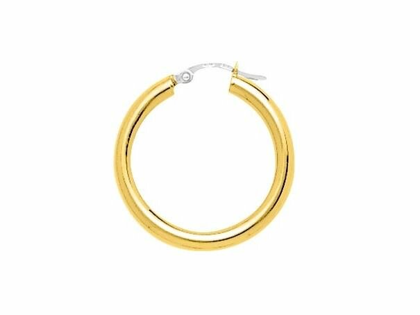 Oorbellen creolen - 18kt Geelgoud | COLLECTION VANSCHOENWINKEL