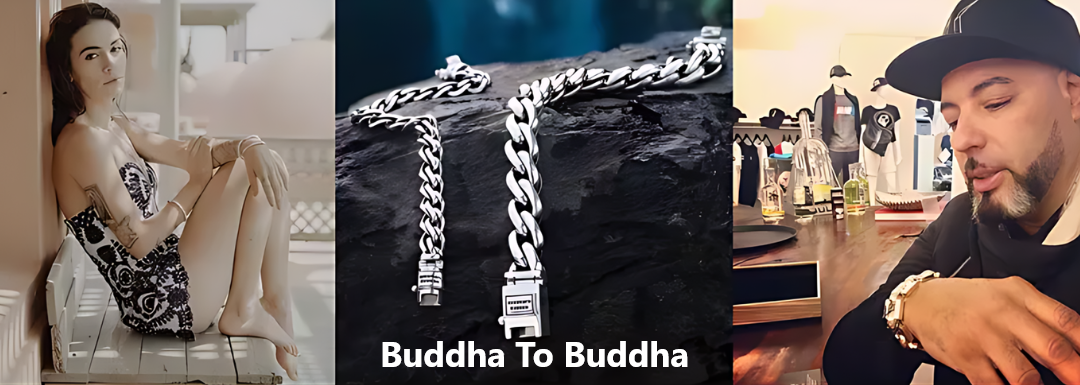 EEN PRACHTIGE COLLECTIE ZILVEREN ARMBANDEN EN RINGEN BUDDHA to BUDDHA VOOR HEM & HAAR