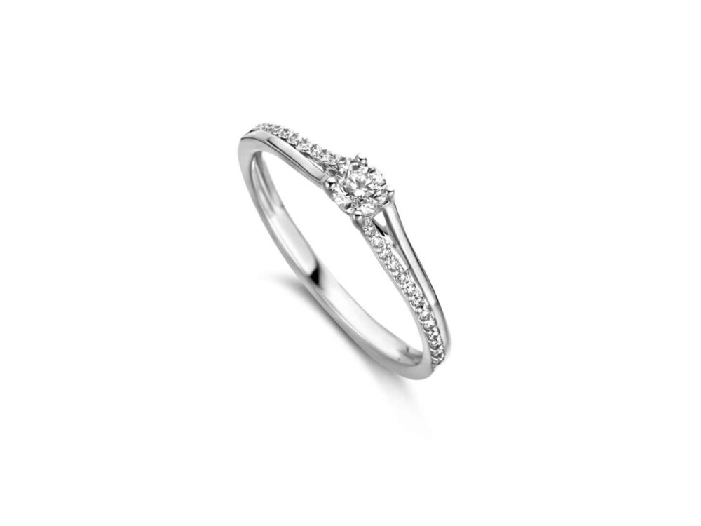 Ring Solitaire briljant - DULCI NEA 18K | DULCI NEA JEWELS
