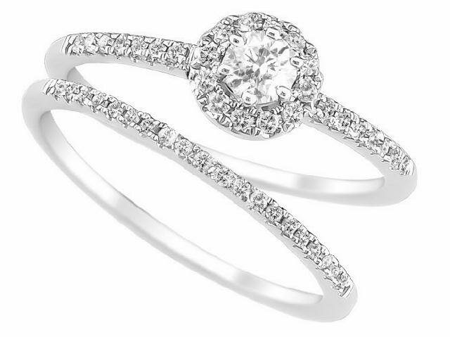 Ring briljant - 18kt Witgoud | J & A Collection 1970