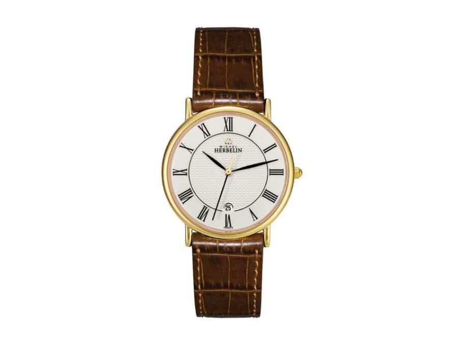 M.HERBELIN WATCHES MEN - M.HERBELIN QUARTZ LEER | MICHEL HERBELIN