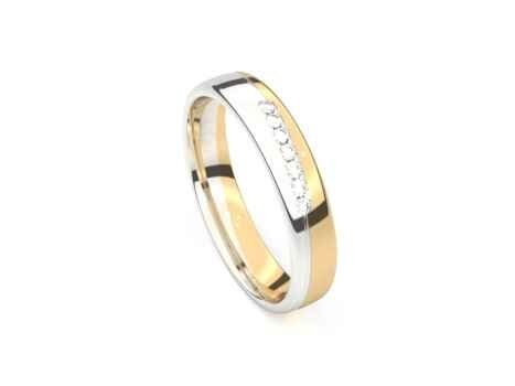 Aurodesign Trouwring - 18kt Bicolor | Auro Design Ring