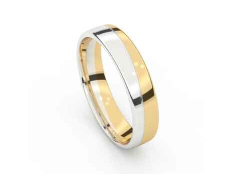 Aurodesign Trouwring - 18kt Bicolor | Auro Design Ring