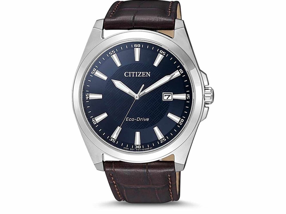 Citizen Eco-Drive Heren - Edelstaal+Leer | CITIZEN WATCH