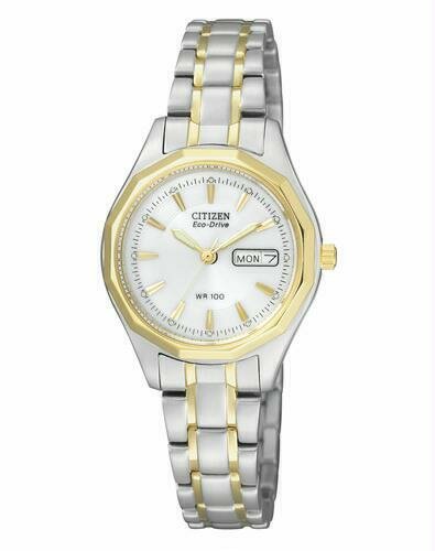 Citizen Eco-Drive Dames - Bicolor Staal-Plaqué / PVD | CITIZEN WATCH