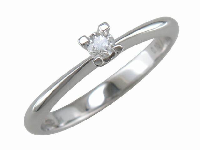 Ring Solitaire briljant - 18kt Witgoud | J & A Collection 1970