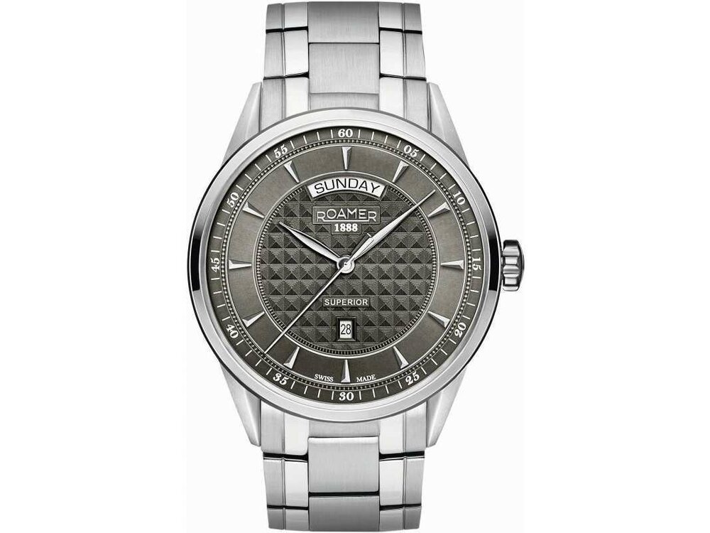 ROAMER WATCHES MEN - CHRONO QUARTZ METAL BRACEL
