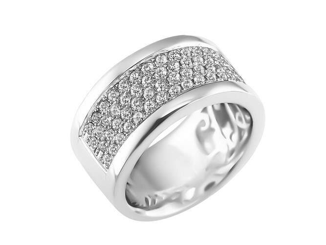 Ring briljant - 18kt Witgoud | J & A Collection 1970