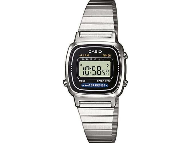 CASIO DAMES - Metal Stainless steel back