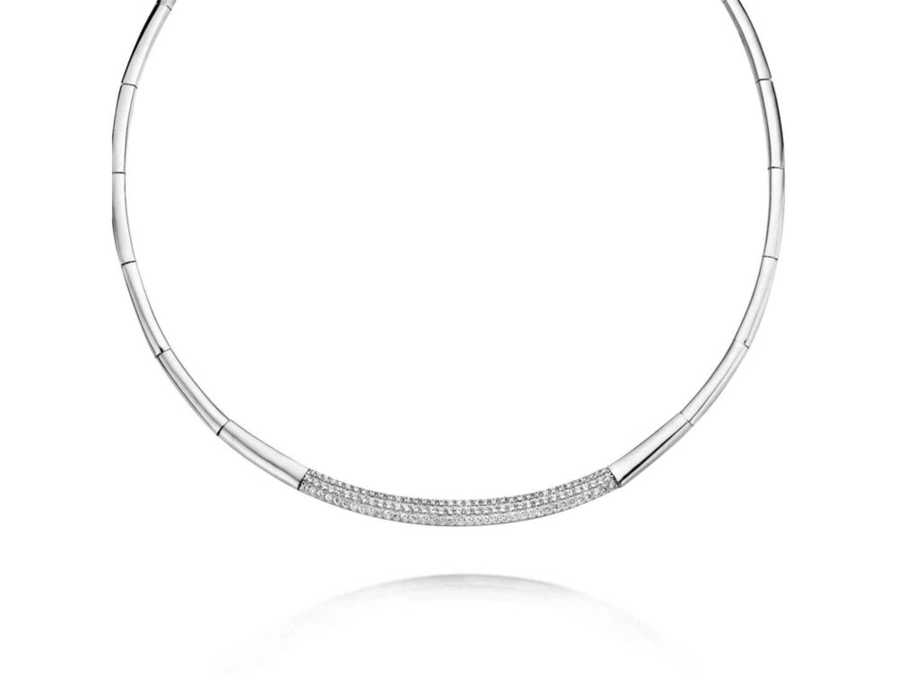 Collier-Halsketting - Naiomy (AG) Zilver
