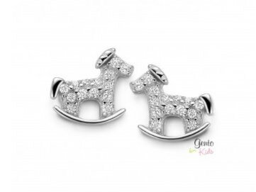 Oorbellen kinderfiguur - Gento Kids (AG) Silver | Gento silver jewels