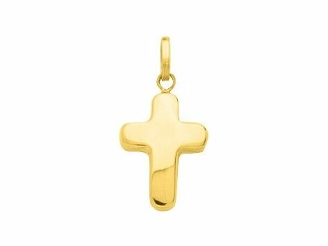 Hanger Kruisje - 18kt Geelgoud | COLLECTION VANSCHOENWINKEL