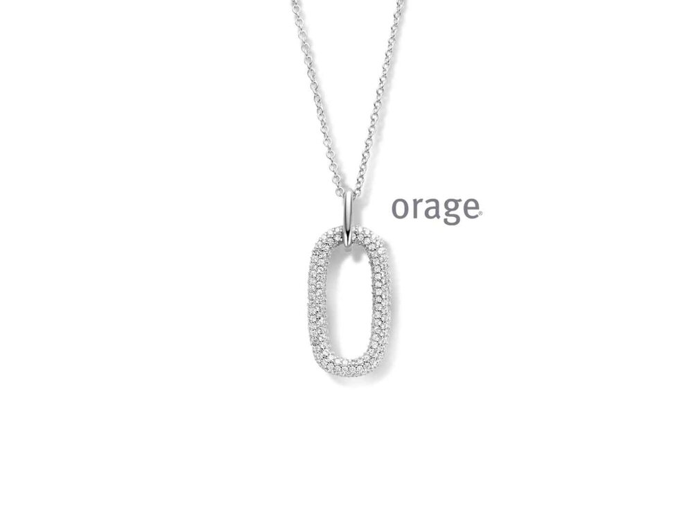 Hanger met Ketting - Orage Silver Jewellery | (Ag) Orage Zilver