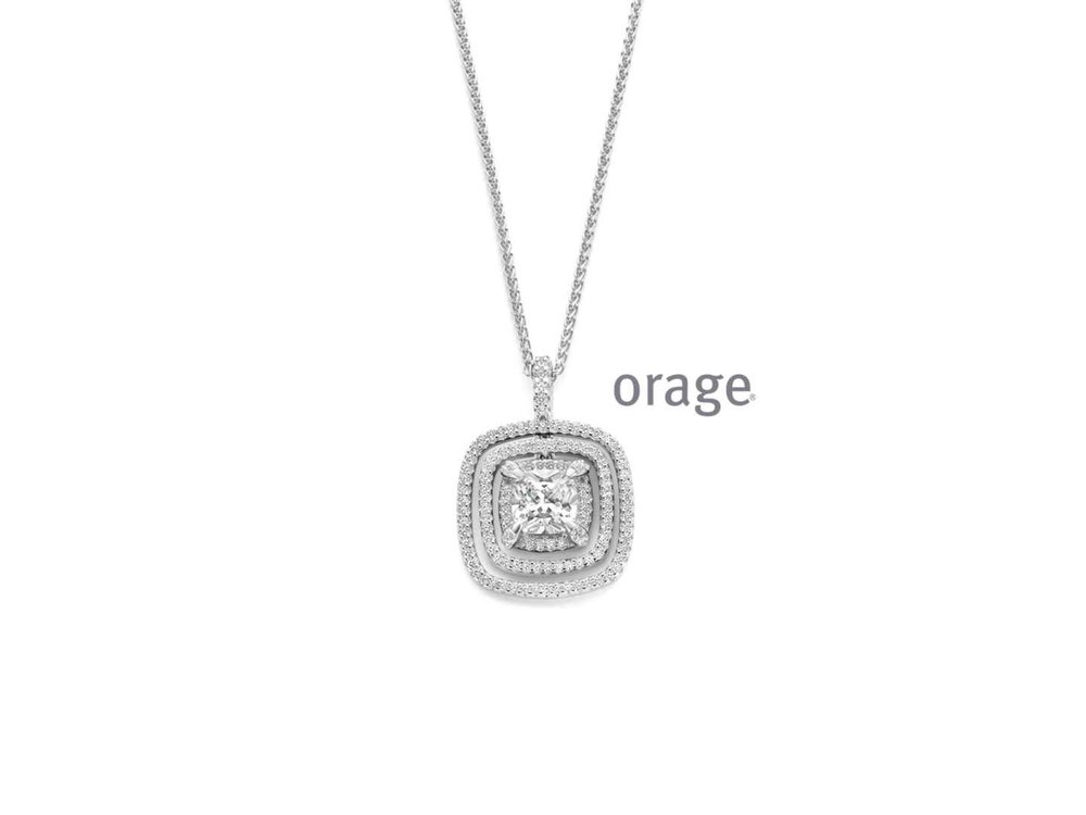 Hanger met Ketting - Orage Silver Jewellery | (Ag) Orage Zilver