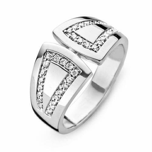 Ring briljant - 18kt Witgoud | J & A Collection 1970