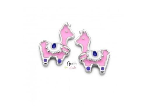 Oorbellen kinderfiguur - Gento Kids (AG) Silver | Gento silver jewels