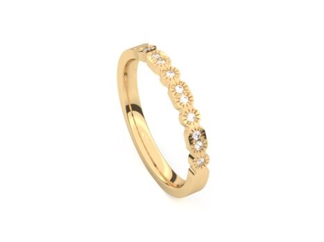 Mémoire Trouwring - 18kt Geelgoud | Mémoire Ring