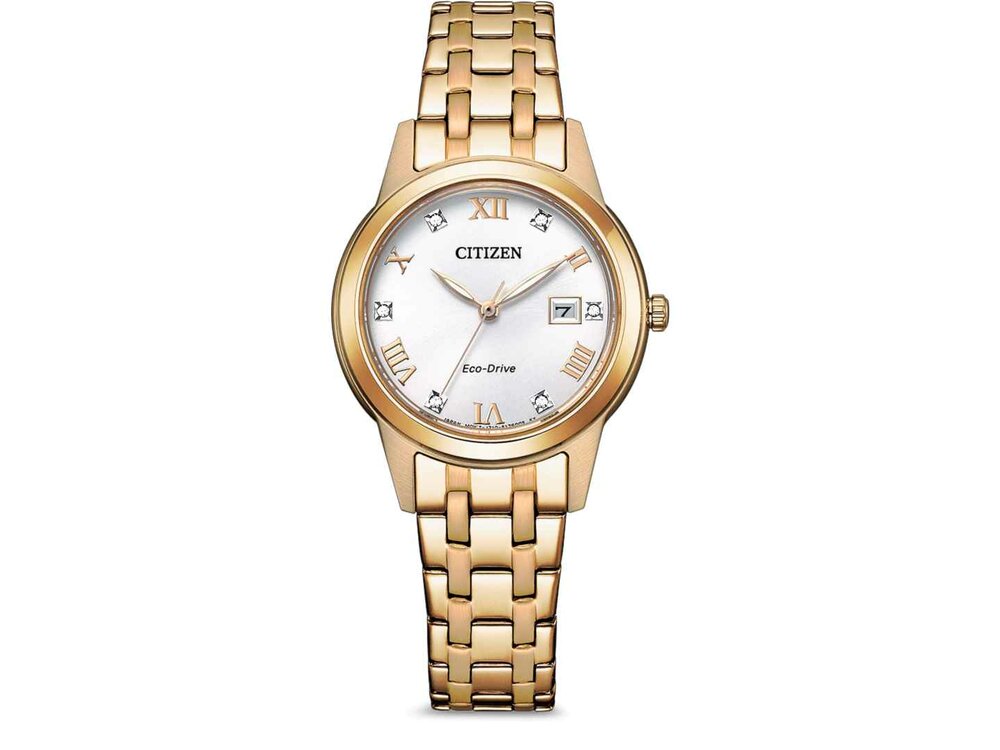 Citizen Eco-Drive Dames - Bicolor Staal-Plaqué / PVD | CITIZEN WATCH