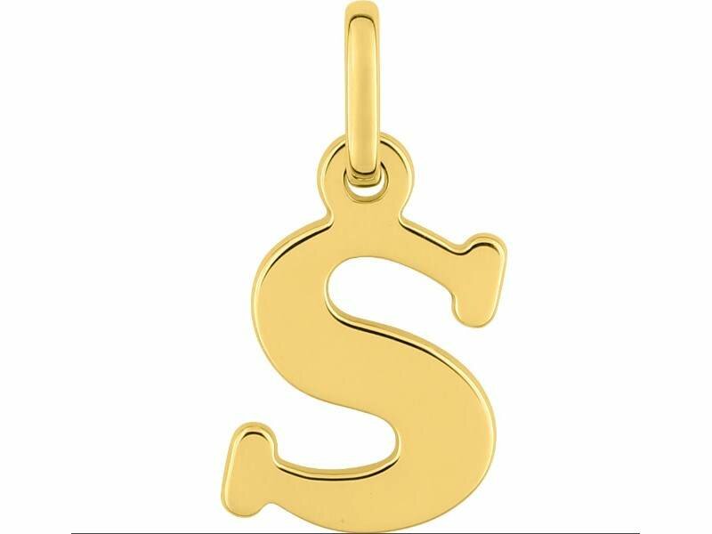 Hanger Letter - 18kt Geelgoud | COLLECTION VANSCHOENWINKEL