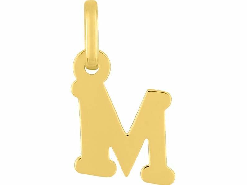 Hanger Letter - 18kt Geelgoud | COLLECTION VANSCHOENWINKEL