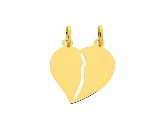 Hanger Hartje - 18kt Geelgoud | COLLECTION VANSCHOENWINKEL