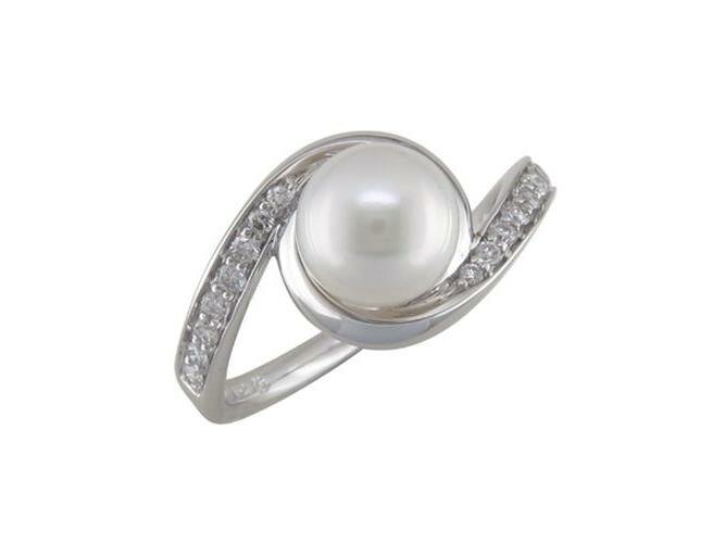 Ring parel-briljant - 18kt Witgoud | J & A Collection 1970