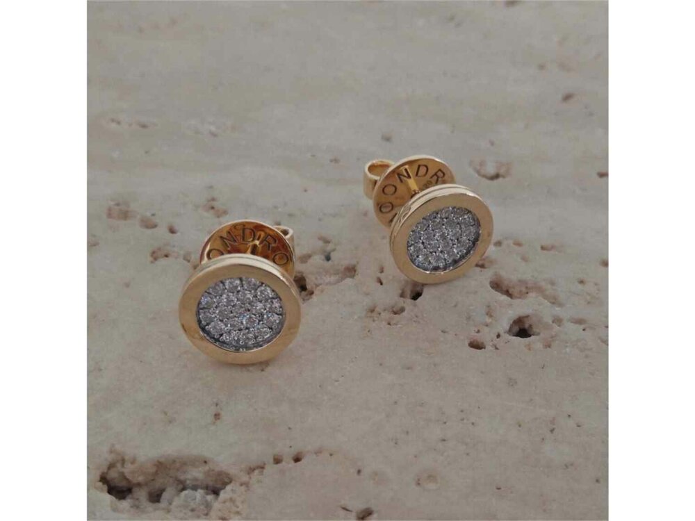 Oorbellen briljant - Moondrops 18k jewels | COLLECTION VANSCHOENWINKEL