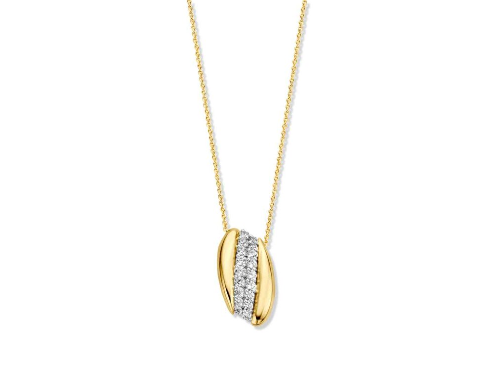 Hanger Briljant - 18kt Bicolor | COLLECTION VANSCHOENWINKEL