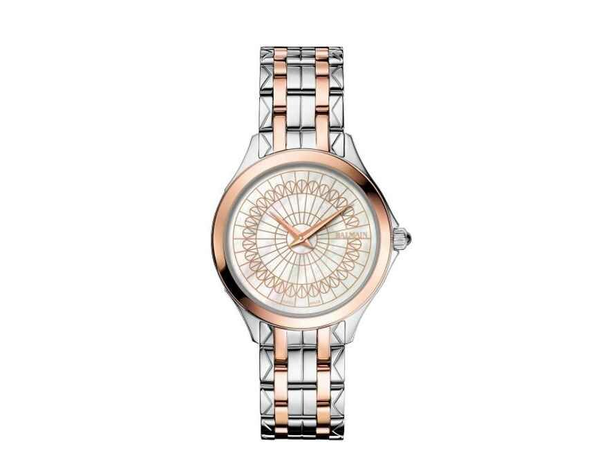 Dames uurwerk Compleet - Bicolor Staal-Plaqué / PVD | Pierre Balmain