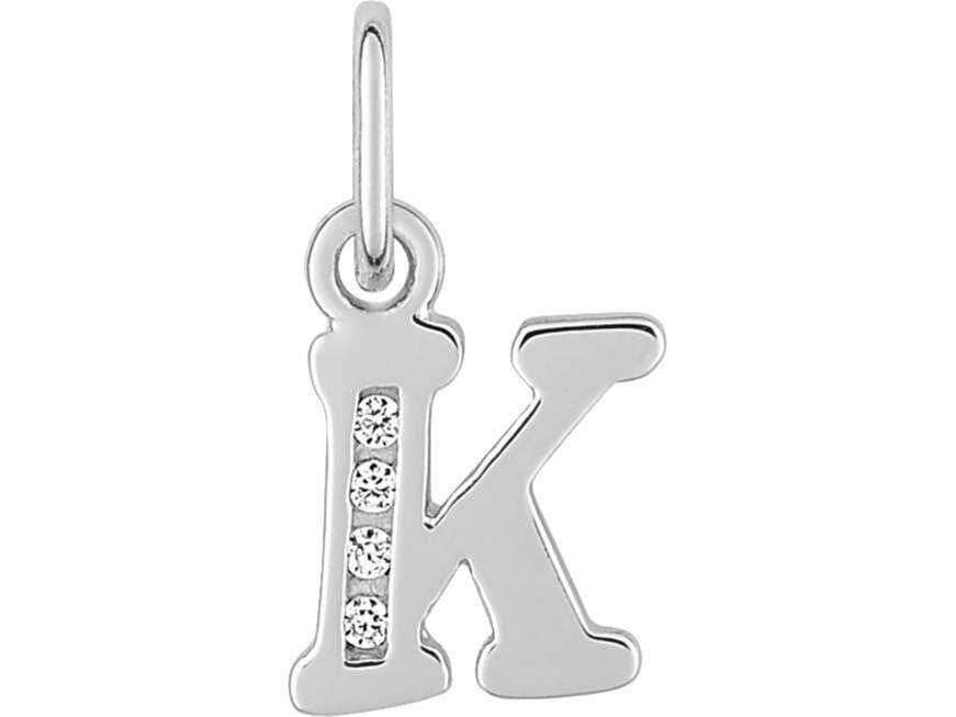 Hanger Letter - Zilver Gerhodineerd | (AG) Zilver Collection VS