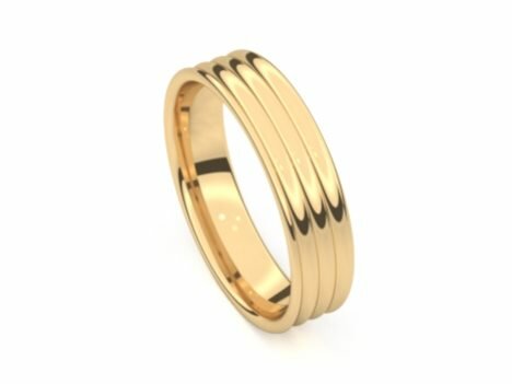 Aurodesign Trouwring - 18kt Geelgoud | Amici Ringen