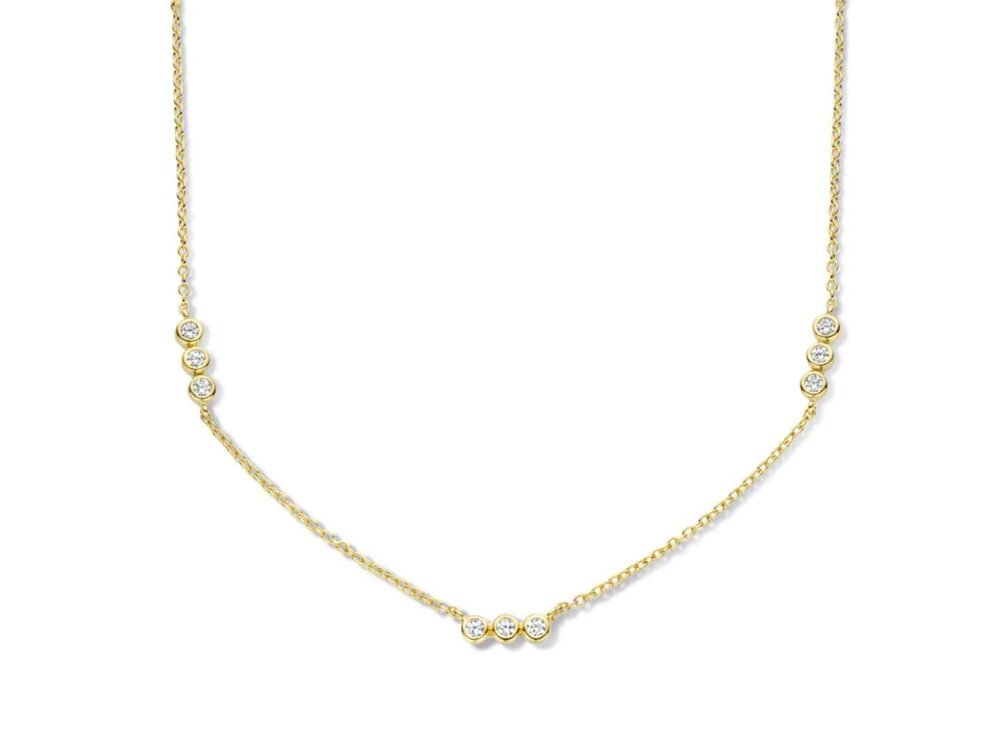 Collier-Halsketting - Naiomy (AG) Zilver