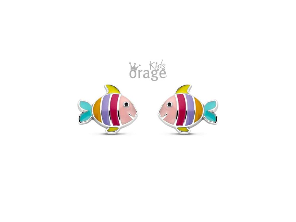 Oorbellen kinderfiguur - Orage Kids Silver | (Ag) Orage Zilver