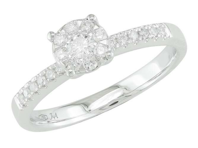 Ring Solitaire briljant - 18kt Bicolor | COLLECTION VANSCHOENWINKEL