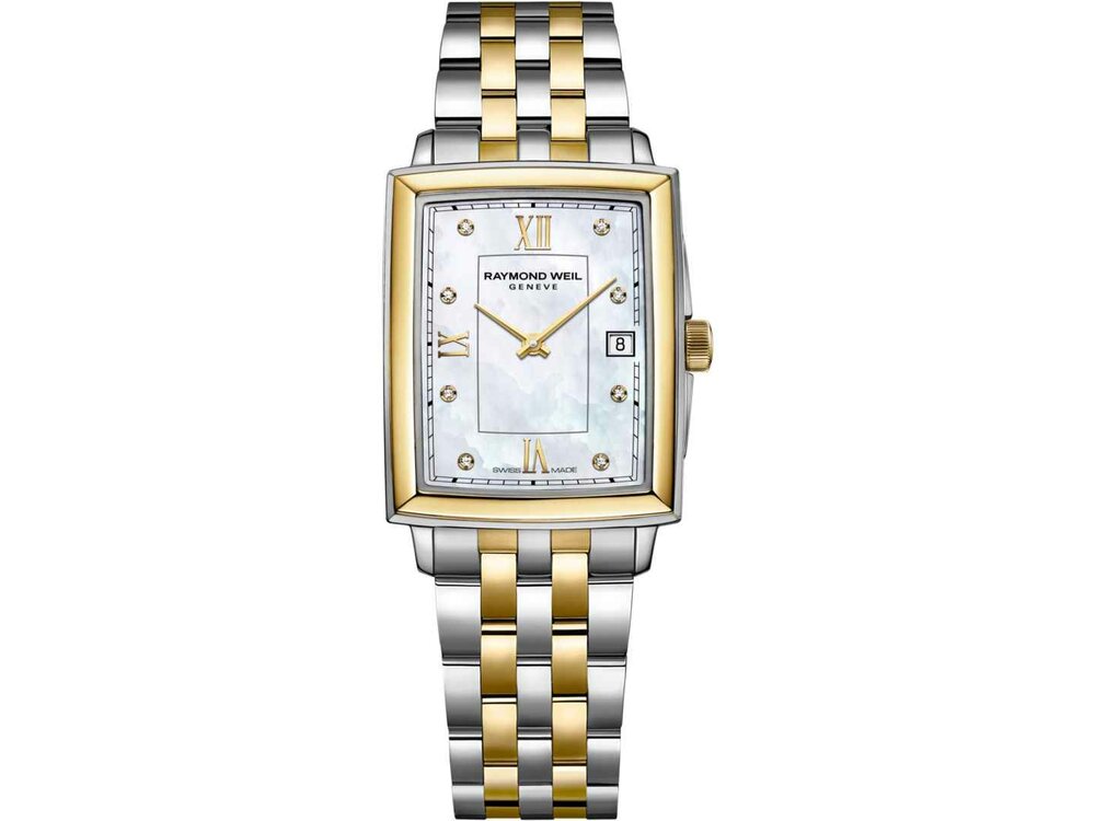 Dames uurwerk Compleet - Bicolor Staal-Plaqué / PVD | Raymond Weil