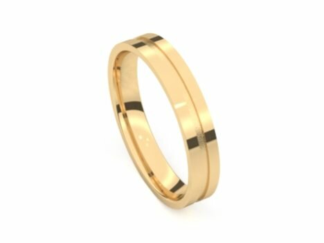 Tessina Trouwring - Tessina Trouwringen | 18kt Geelgoud