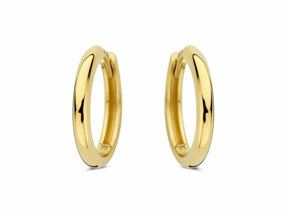 Oorbellen creolen - 18kt Geelgoud | COLLECTION VANSCHOENWINKEL
