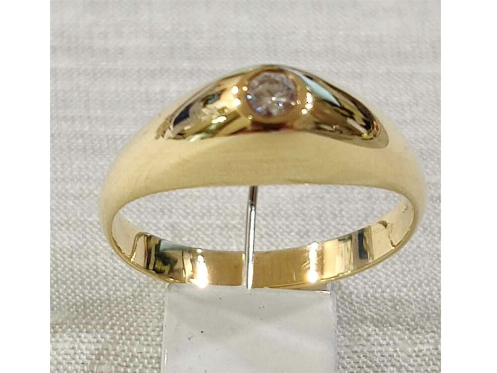 Ring heren - 18kt Geelgoud | MY CREATION