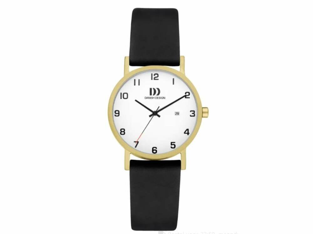 DANISH DESIGN WATCH QUARTZ - QUARTZ LEDER
