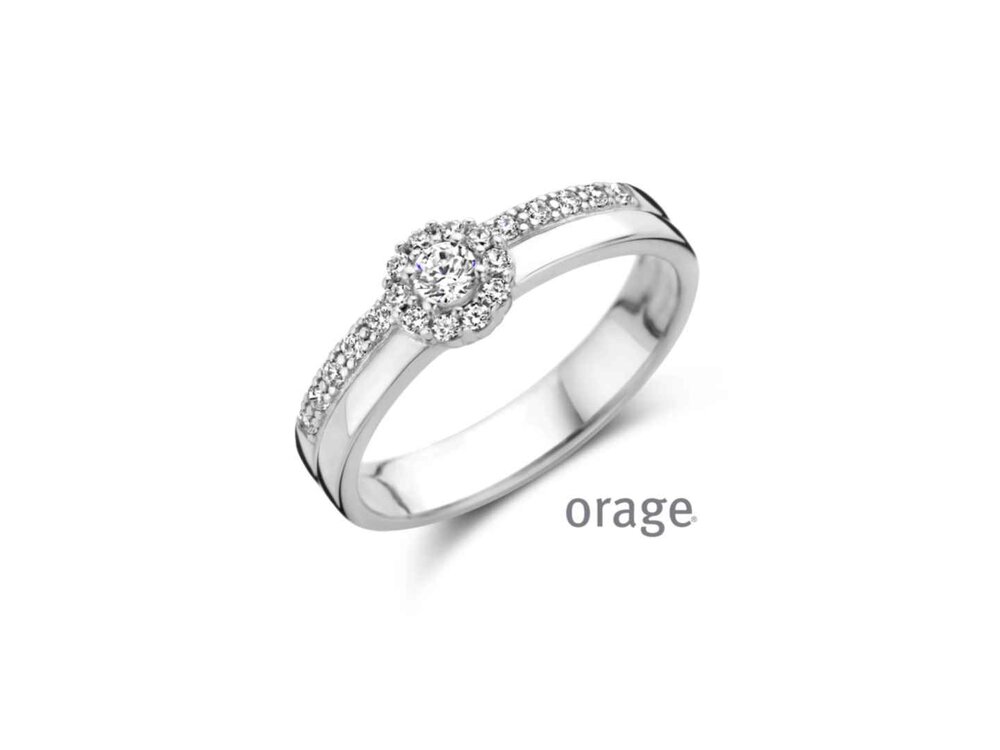 RING ZIRCONIA - Orage Silver Jewellery | (Ag) Orage Zilver