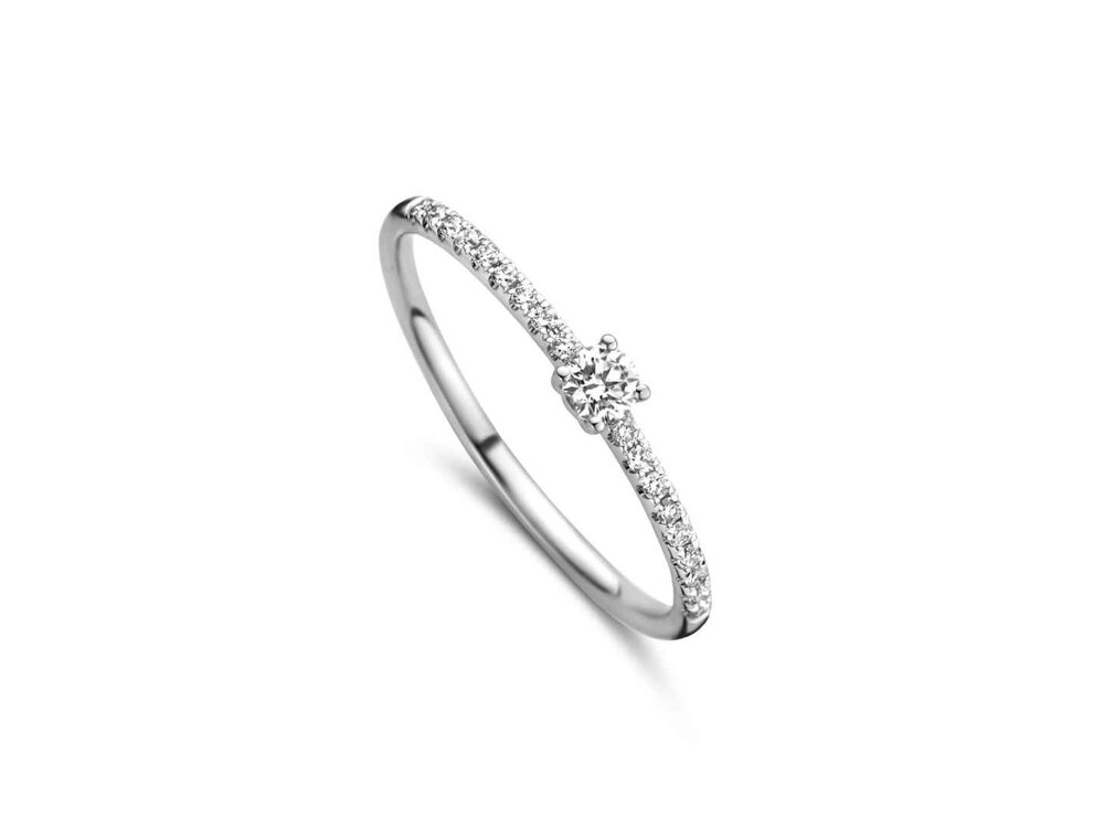 Ring Solitaire briljant - DULCI NEA 18K | DULCI NEA JEWELS